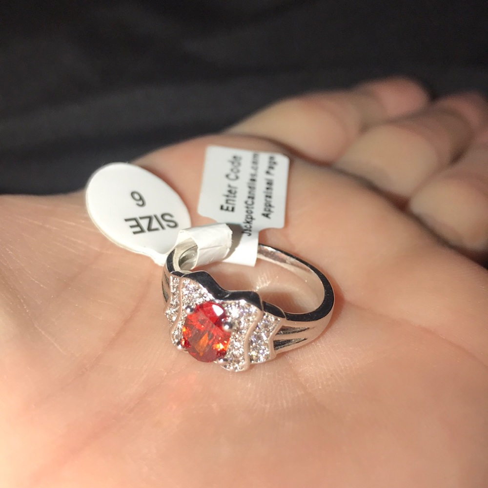 Jackpot Candles Ruby Ring NWT Size 6